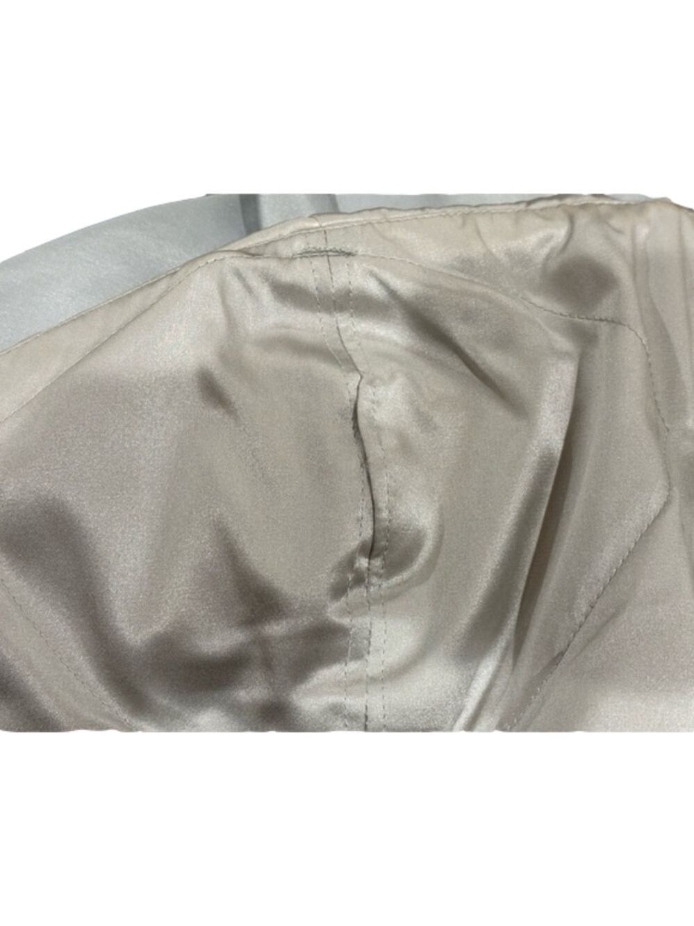 90s SILK VIVIENNE TAM STRAPLESS PLEATED BODICE TAFFETA DRESS FIT & FLARE SZ 6 - Picture 10 of 15